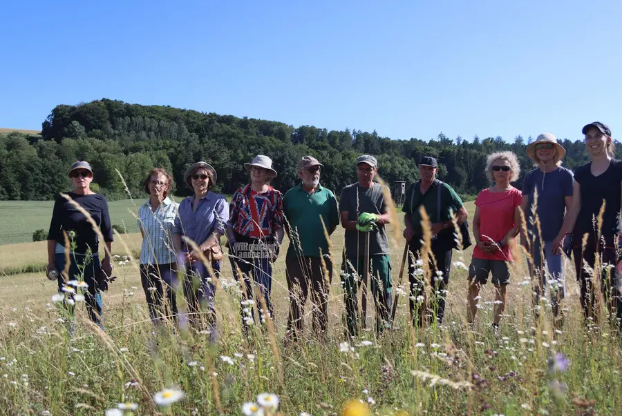 WIR machen Landschaft © Gruppenbild mit Schriftzug